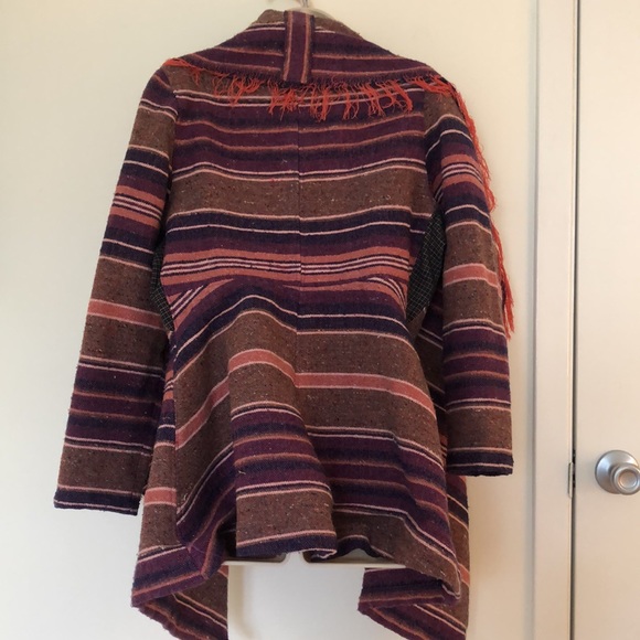 Handmade purple & pink striped jacket 💕💟 - Picture 14 of 14